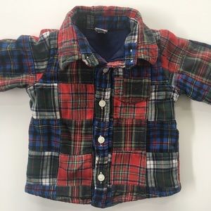 Button Up Shirt 3-6 months